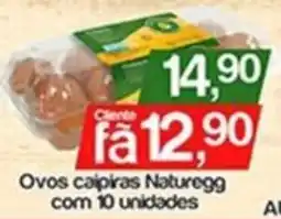 Supermercados Gricki ovos caipiras naturegg oferta