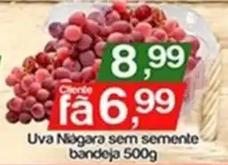 Supermercados Gricki Uva Niagara sem semente oferta