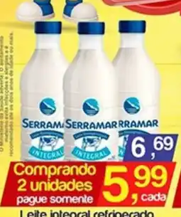 Supermercados Gricki Leite integral refrigerado oferta