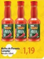 Atacadão Campari - molho de pimenta oferta