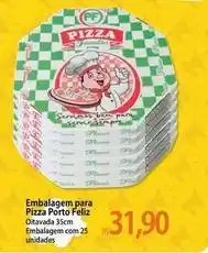 Atacadão Feliz - embalagem para pizza porto oferta