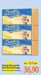 Atacadão Natville - queijo mussarela oferta