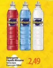 Atacadão Minuano - detergente líquido oferta