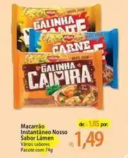 Atacadão Super nosso - macarrão instantâneo sabor lámen oferta