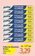 Atacadão Pratsy - folha de aluminio oferta