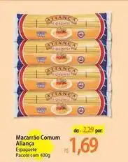 Atacadão Aliança - macarrão comum oferta