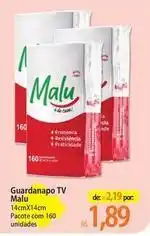 Atacadão Malu - guardanapo tv oferta