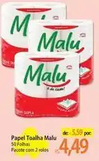 Atacadão Malu - papel toalha oferta