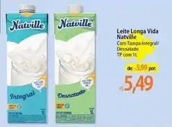 Atacadão Natville - leite longa vida oferta