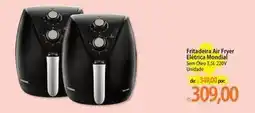 Atacadão Mondial - fritadeira air fryer elétrica mondal oferta