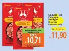 Atacadão Perdigão - linguiça tipo clábresa oferta