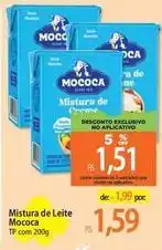 Atacadão Mococa - mistura de leite oferta