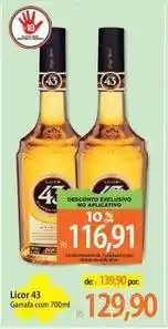 Atacadão Off - licor 43 oferta
