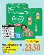 Atacadão Personal - fralda descartável oferta