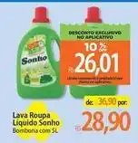 Atacadão Sonho - lava roupa líquido oferta