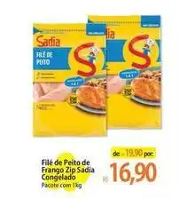 Atacadão Sadia - filé de peito de frango congelado oferta