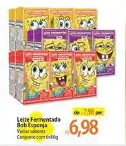 Atacadão Bob esponja - leite fermentado oferta