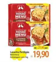 Atacadão Perdigão - lasanha oferta