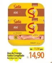 Atacadão Sadia - asa de frango congelada oferta
