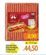 Atacadão Perdigão - salsicha hot dog congelada oferta