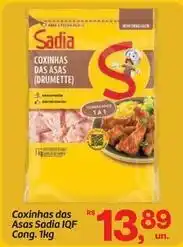 Fort Atacadista Sadia - coxinhas das asas oferta