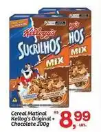 Fort Atacadista Sucrilhos - cereal matinal kellogg's original + chocolate oferta