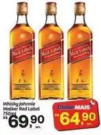 Fort Atacadista Johnnie walker - whisky red label oferta