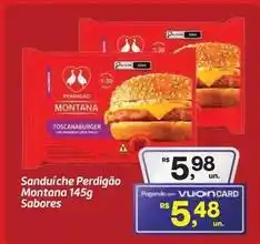 Fort Atacadista Perdigão - sanduíche oferta