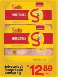 Fort Atacadista Sadia - sobrecoxa de frango bandeja oferta