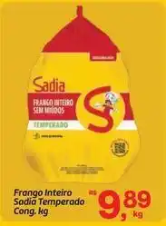 Fort Atacadista Sadia - frango inteiro temperado oferta