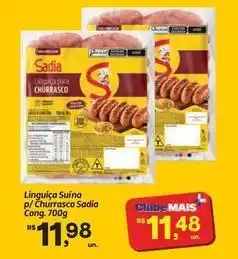 Sadia - linguiça suina p/ churrasco