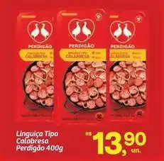 Fort Atacadista Perdigão - linguiça tipo calabresa oferta