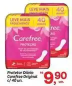 Fort Atacadista Carefree - protetor diário original oferta