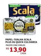 Assaí Atacadista Scala - papel-toalha plus ou quick culinaria oferta