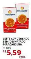 Assaí Atacadista Piracanjuba - leite condensado semidesnatado oferta