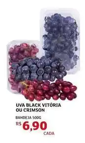 Assaí Atacadista Uva black vitória ou crimson oferta