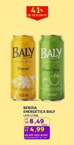 Assaí Atacadista Baly - bebida energetica oferta