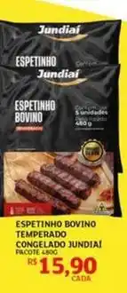 Assaí Atacadista Jundial - espetinho bovino temperado congelado oferta