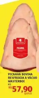 Assaí Atacadista Bovina - picanha bovina resfriada a vacuo masterboi oferta