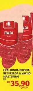 Assaí Atacadista Masterboi - fraldinha bovina resfriada a vacuo oferta