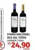 Assaí Atacadista Rio sol - vinho nacional oferta