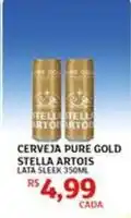Assaí Atacadista Stella artois - cerveja pure gold oferta