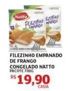 Assaí Atacadista Natto - filezinho empanado de frango congelado oferta