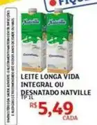 Assaí Atacadista Vida - leite longa vida integral ou desnatado natville oferta