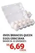 Assaí Atacadista Ovos brancos queen eggs graciana oferta