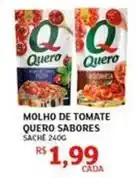 Assaí Atacadista Quero - molho de tomate oferta