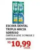 Assaí Atacadista Sorriso - escova dental tripla macia oferta