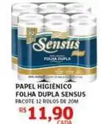 Assaí Atacadista Sensus - papel higiênico folha dupla oferta