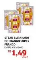 Assaí Atacadista Steak - steak empanado de frango super frango oferta