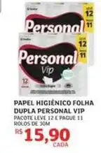 Assaí Atacadista Personal - papel higiênico folha dupla vip oferta